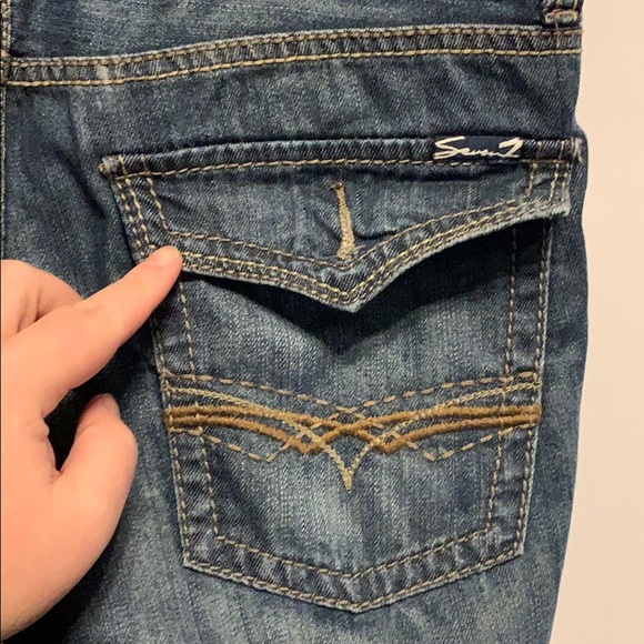 Seven 7 jeans. Boot-cut. 36x32 - Picture 4 of 6